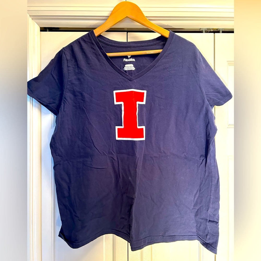 Fanatics Illini Short Sleeve T Shirt 2XL
